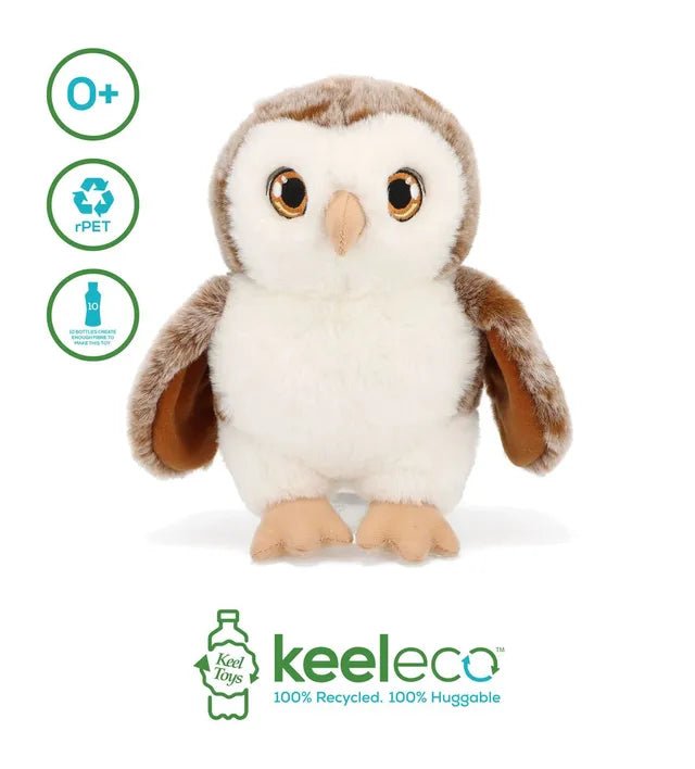 Keel Keeleco Owl 18Cm 3Asst - Marah Kids