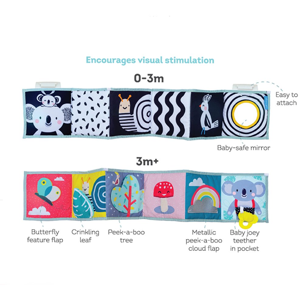 Taf Toys Koala clip on pram book - Marah Kids