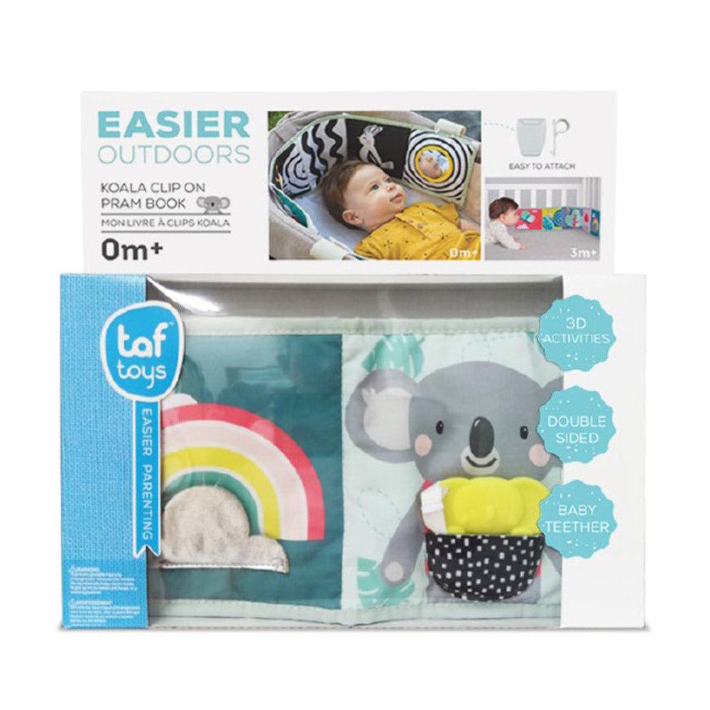 Taf Toys Koala clip on pram book - Marah Kids