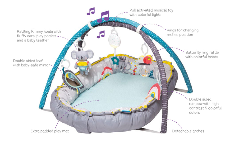 Taf Toys Koala musical newborn cosy gym