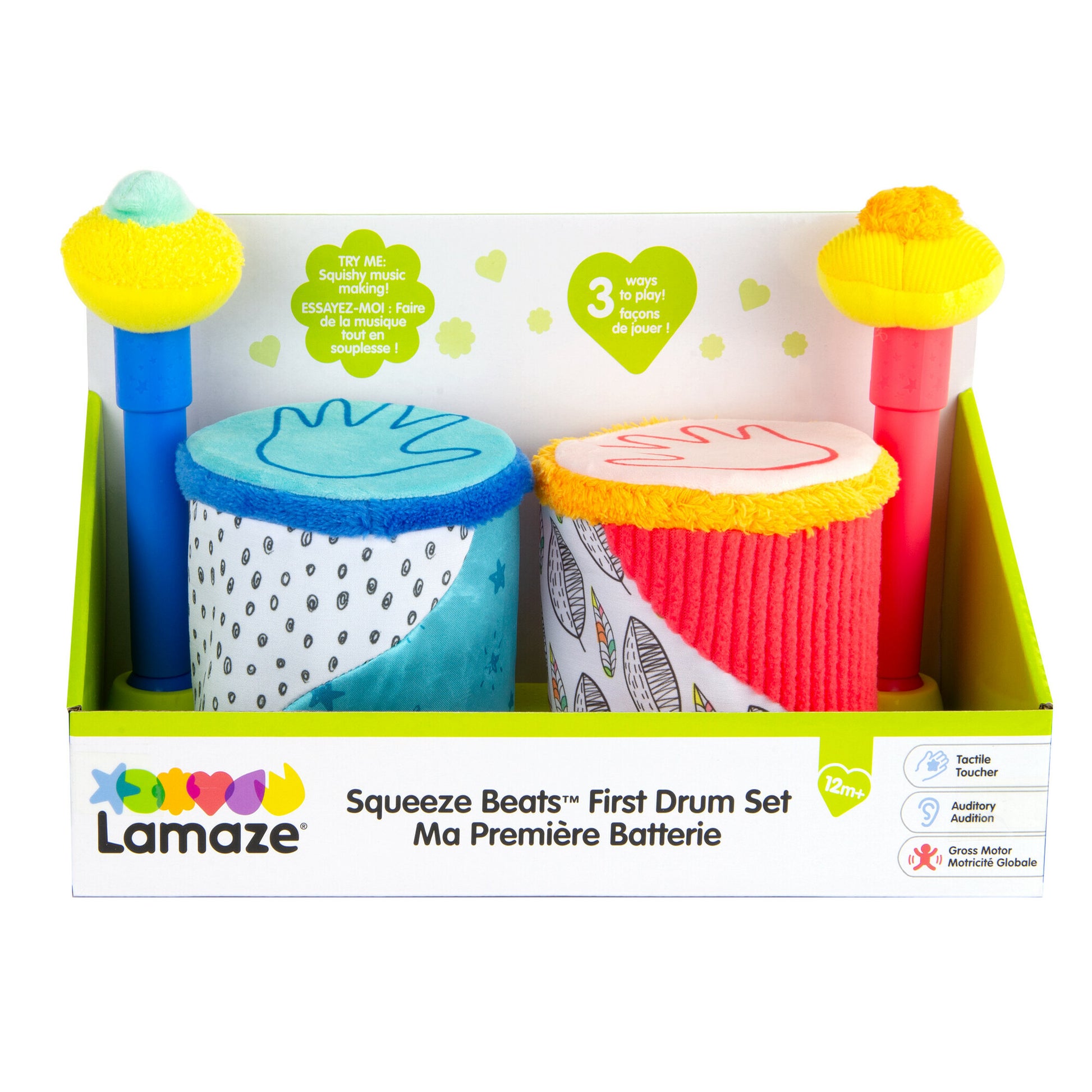 Lamaze - Squeeze Beats First Drum Set - Marah Kids