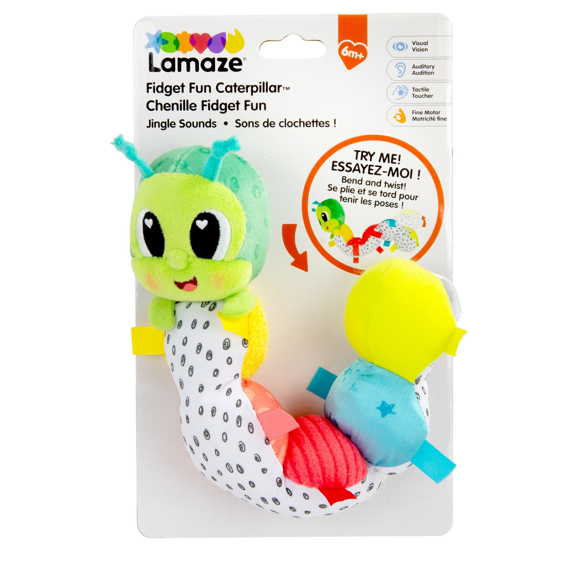 Lamaze - Fidget Fun Caterpillar - Marah Kids