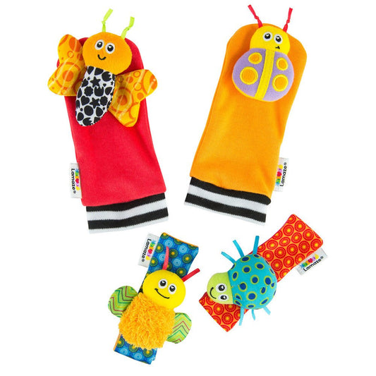 Lamaze - Gardenbug Footfinder & Wrist Rattle Set - Marah Kids
