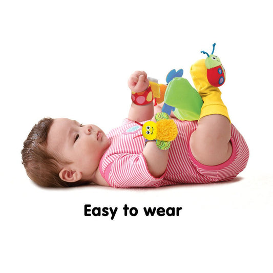 Lamaze - Gardenbug Footfinder & Wrist Rattle Set - Marah Kids