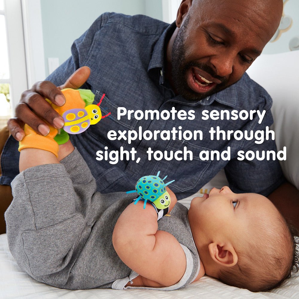Lamaze - Gardenbug Footfinder & Wrist Rattle Set - Marah Kids