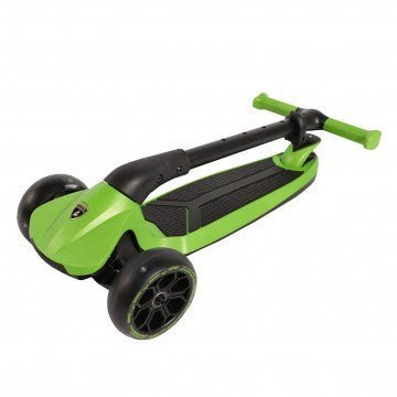 Lamborghini 3 - Wheel Kids Scooter With Adjustable Height - Green - Marah Kids