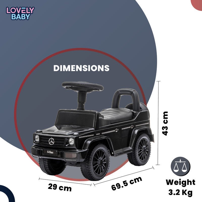 Lovely Baby Mercedes Push Car for Kids LB 652 - Marah Kids