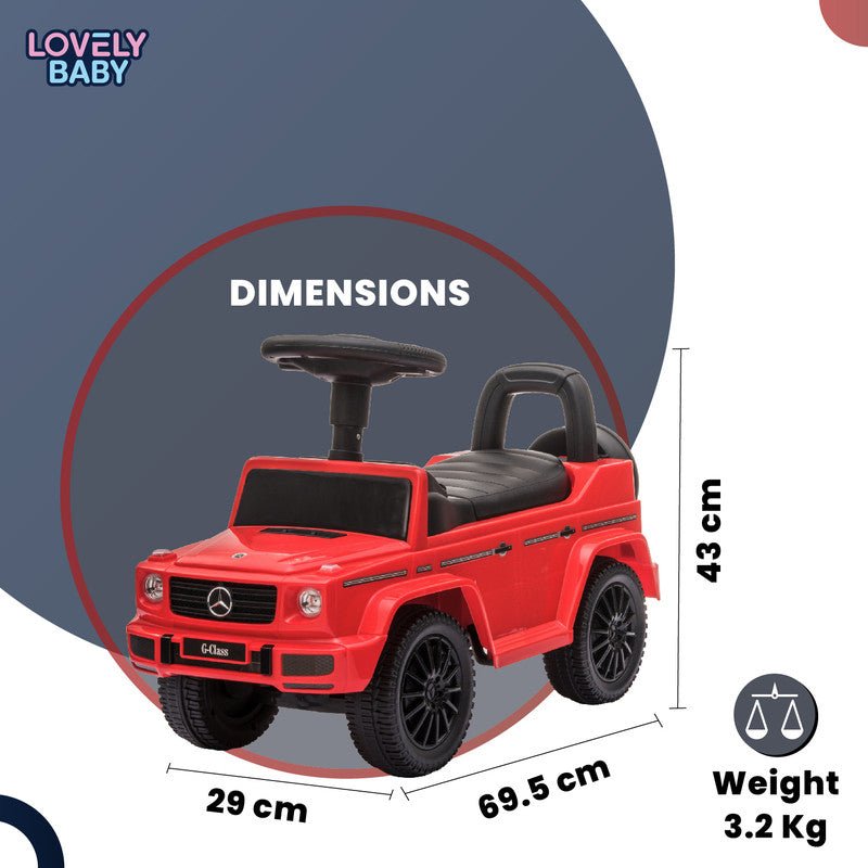 Lovely Baby Mercedes Push Car for Kids LB 652 - Marah Kids