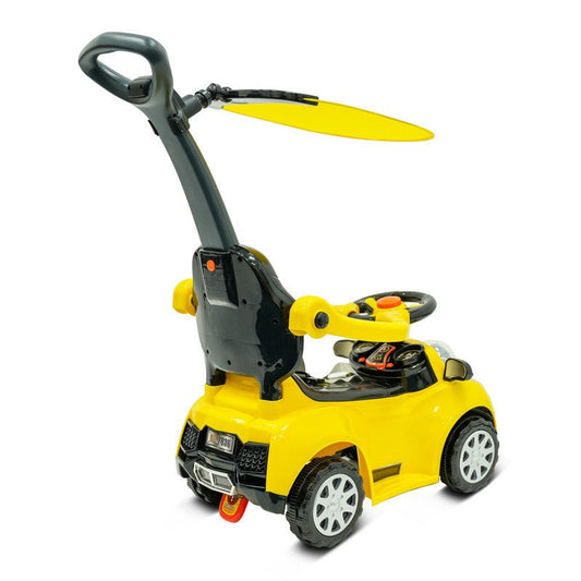 Lovely Baby Push Ride - On Car for Kids LB 7836HC with Push handle bar & Sunshade Canopy - Marah Kids