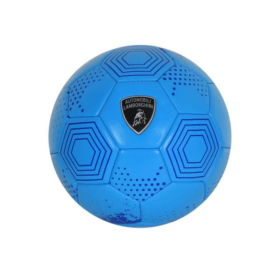 Lamborghini 5 Machine Sewing Pvc Soccer Ball - Blue (Size 5) - Marah Kids