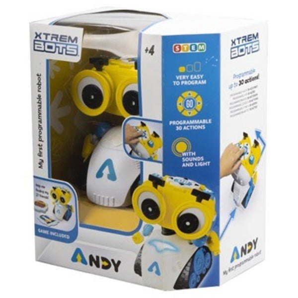 Xtrem Bots Andy My First Programmable Robot - Marah Kids