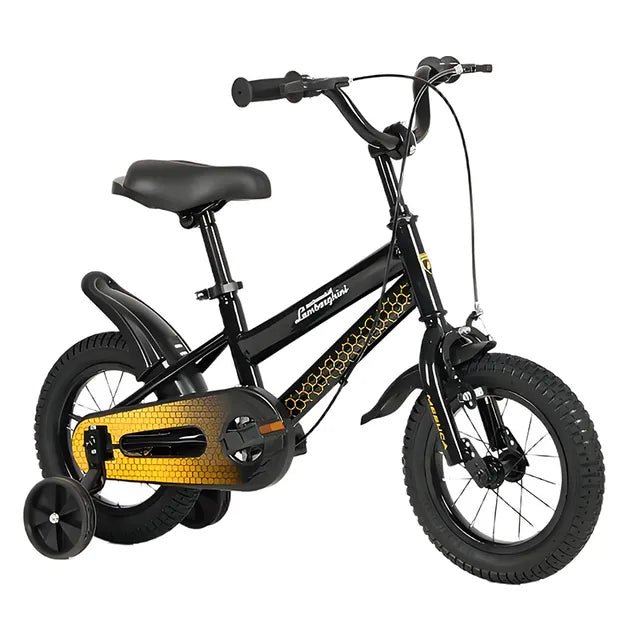 Lamborghini Kids Bike Yellow 12" - Marah Kids