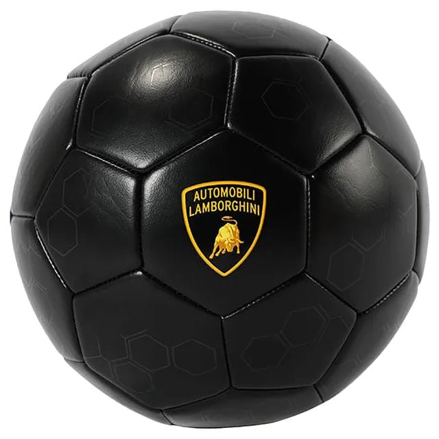 Lamborghini 5 Machine Sewing Pvc Soccer Ball - Black (Size 5) - Marah Kids
