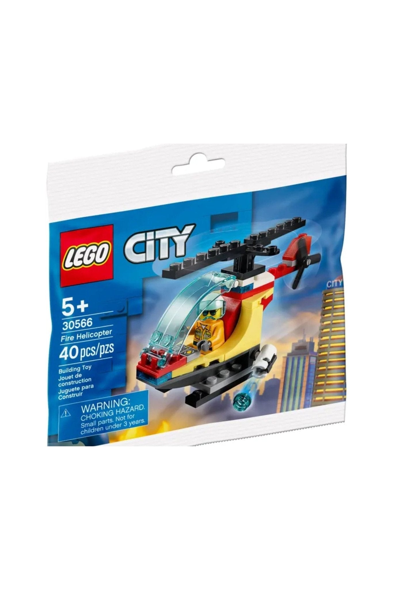 Lego Fire Helicopter - Marah Kids