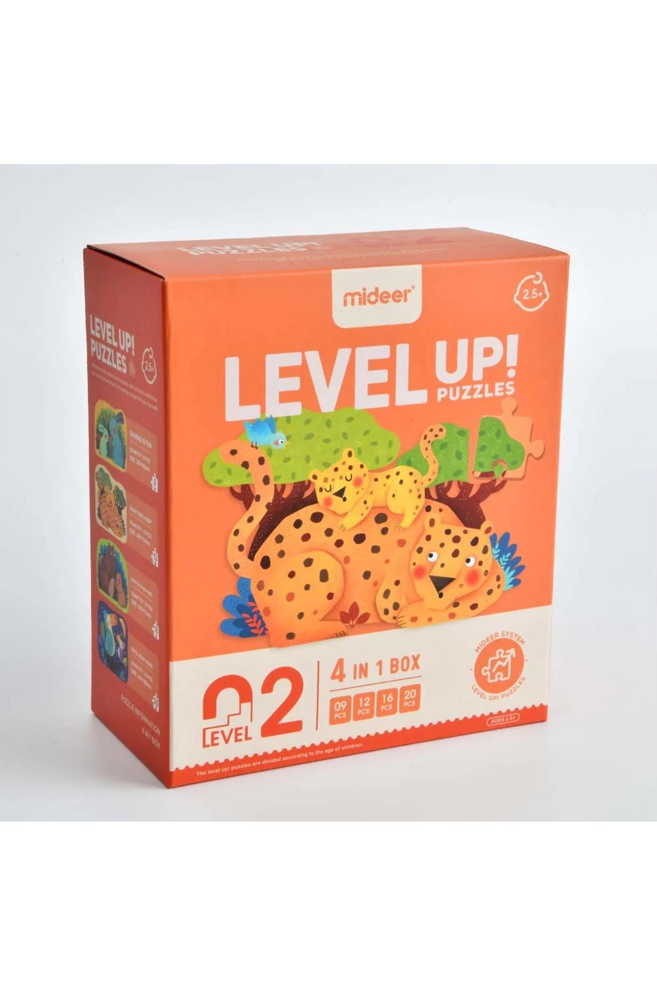 Level Up Puzzles - Animals (4 In 1) Level 2