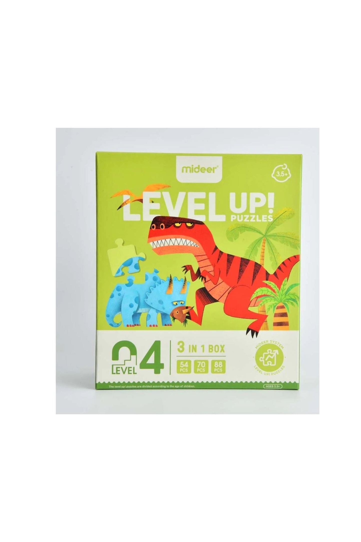Level Up Puzzles - Dino (3 In 1) Level 4