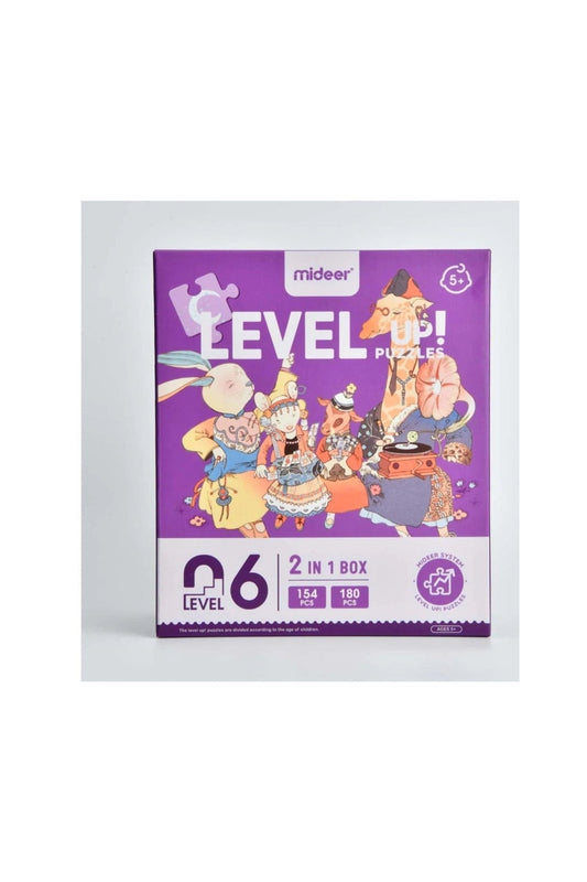 Level Up Puzzles - Forest Party (2 In 1) Level 6 - Marah Kids
