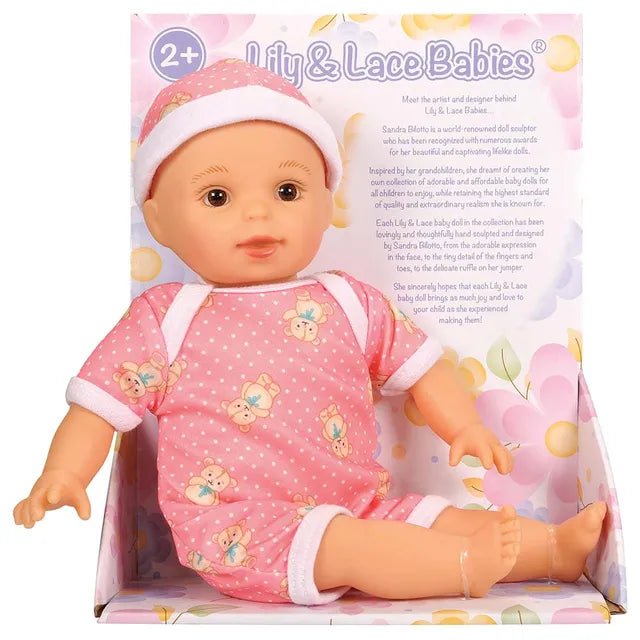 Lotus - 11.5" inch, Soft - bodied Baby Doll – Caucasian 2 - Marah Kids