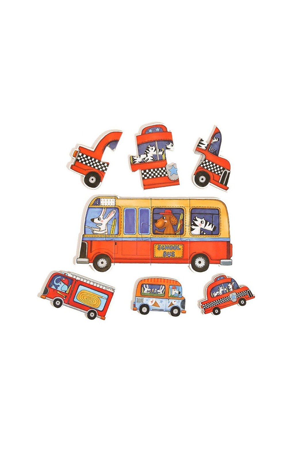 My First Puzzle - Traffic - Marah Kids