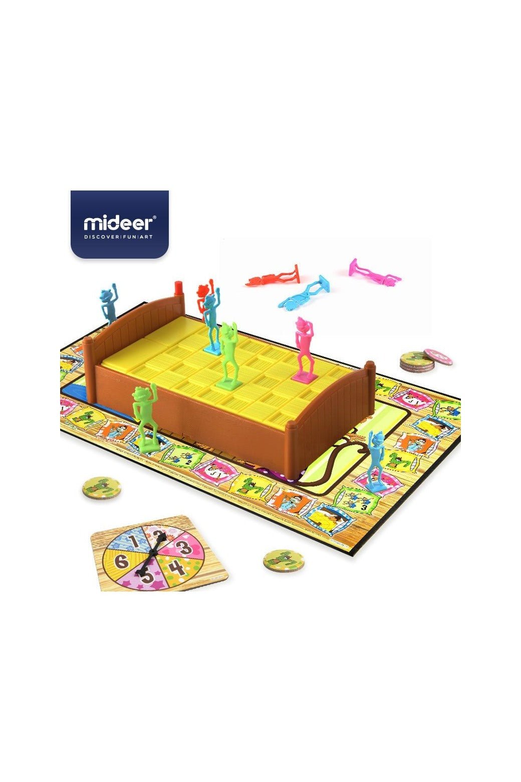 Monkeys Jumping On The Bed - Board Game - Marah Kids