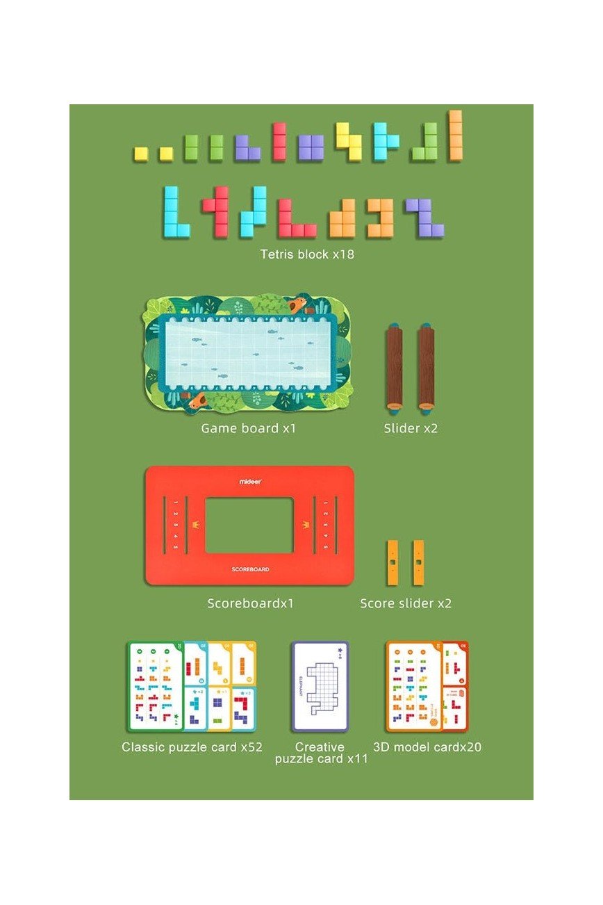 5 In 1 Jungle Tetris Challenge - Marah Kids