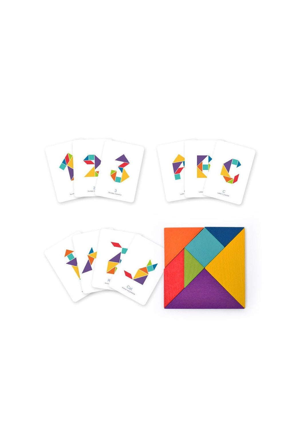 Colorful Tangram Game