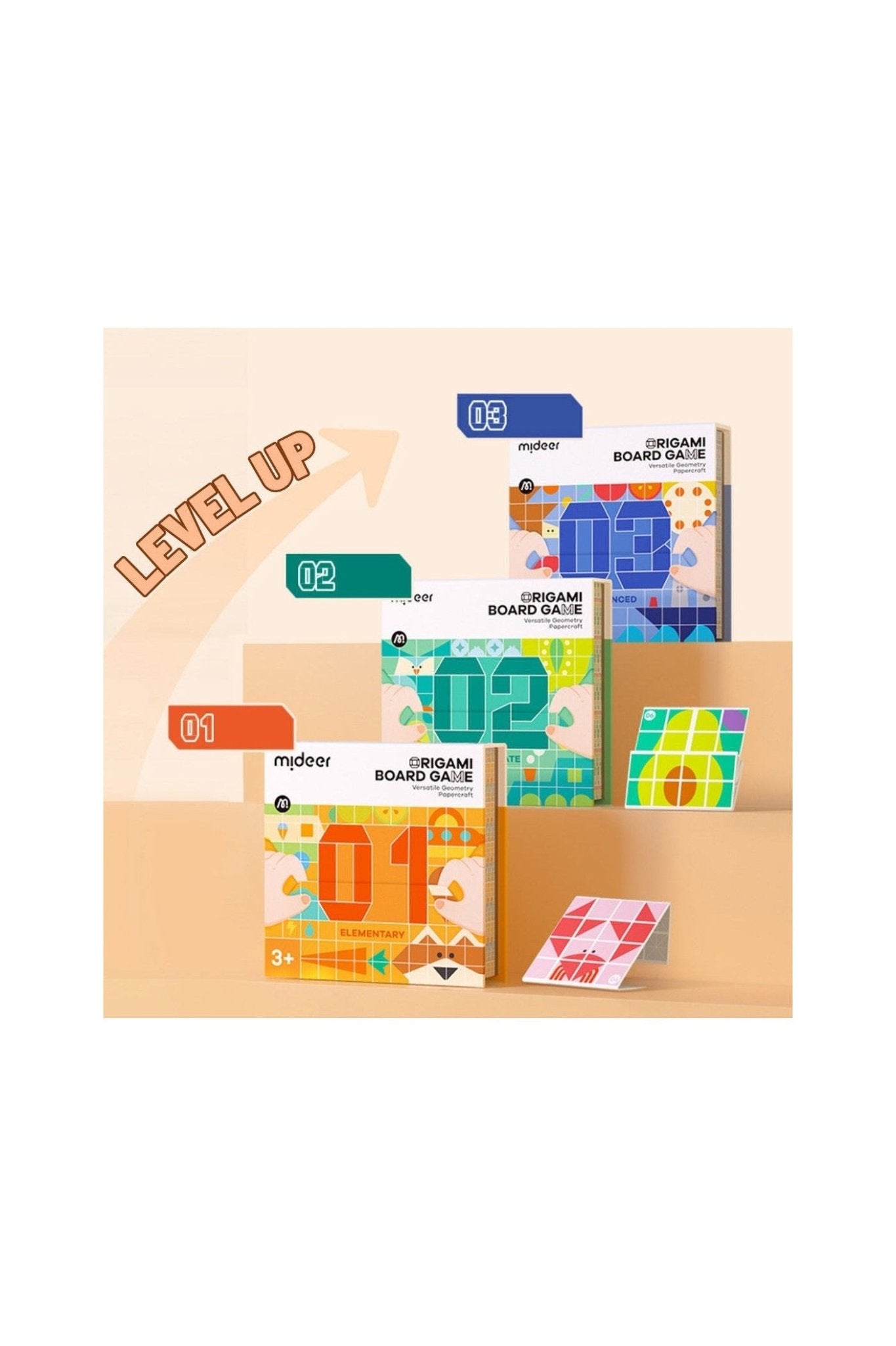 Origami Board Game - Level 2 - Marah Kids