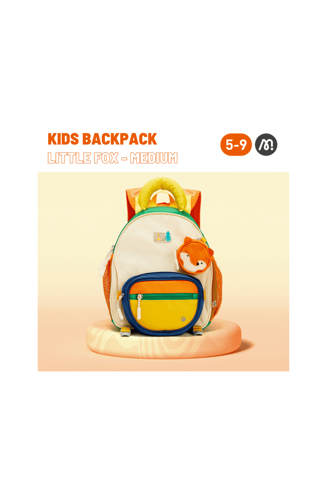 Kids Backpack Little Fox - Medium - Marah Kids
