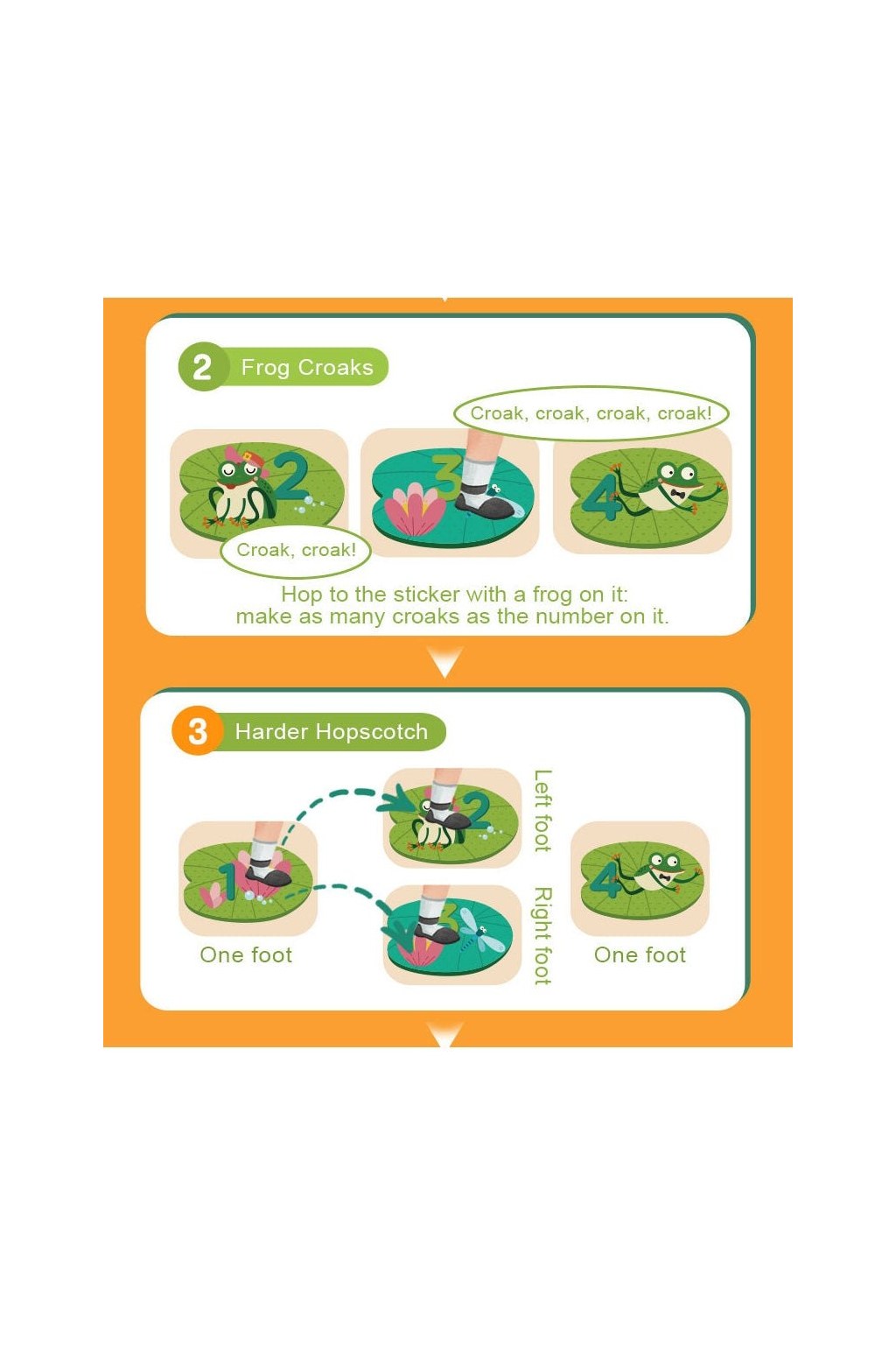 Hopscotch Sticker Set - Dinosaurs
