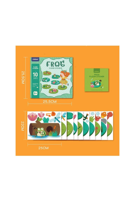 Hopscotch Sticker Set - Frog - Marah Kids