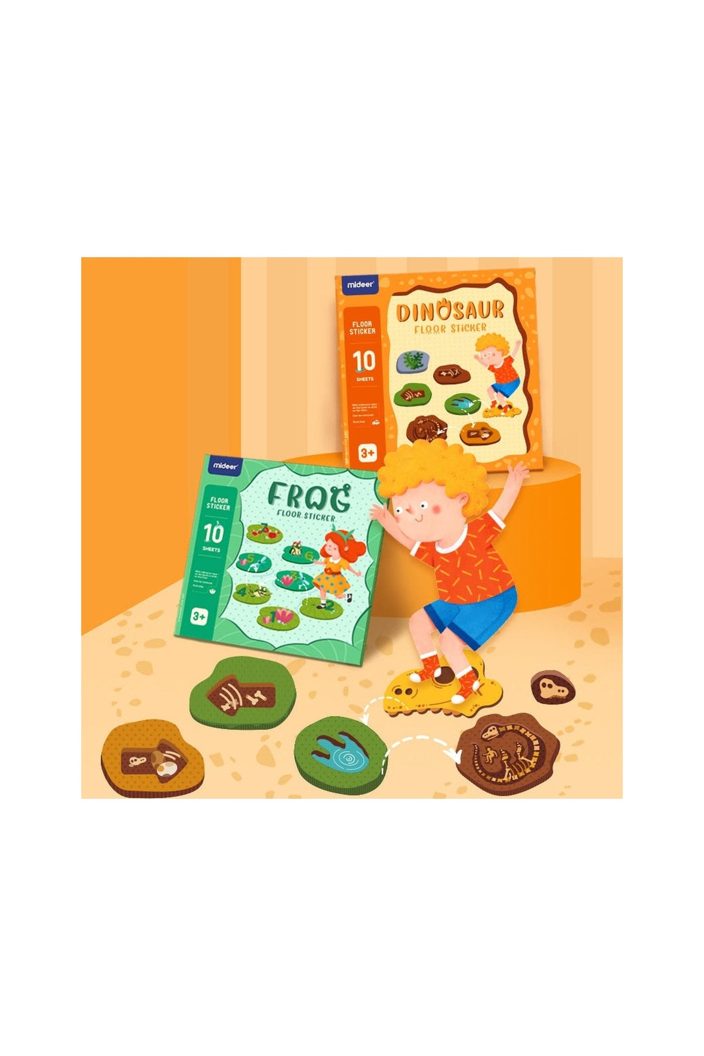Hopscotch Sticker Set - Frog