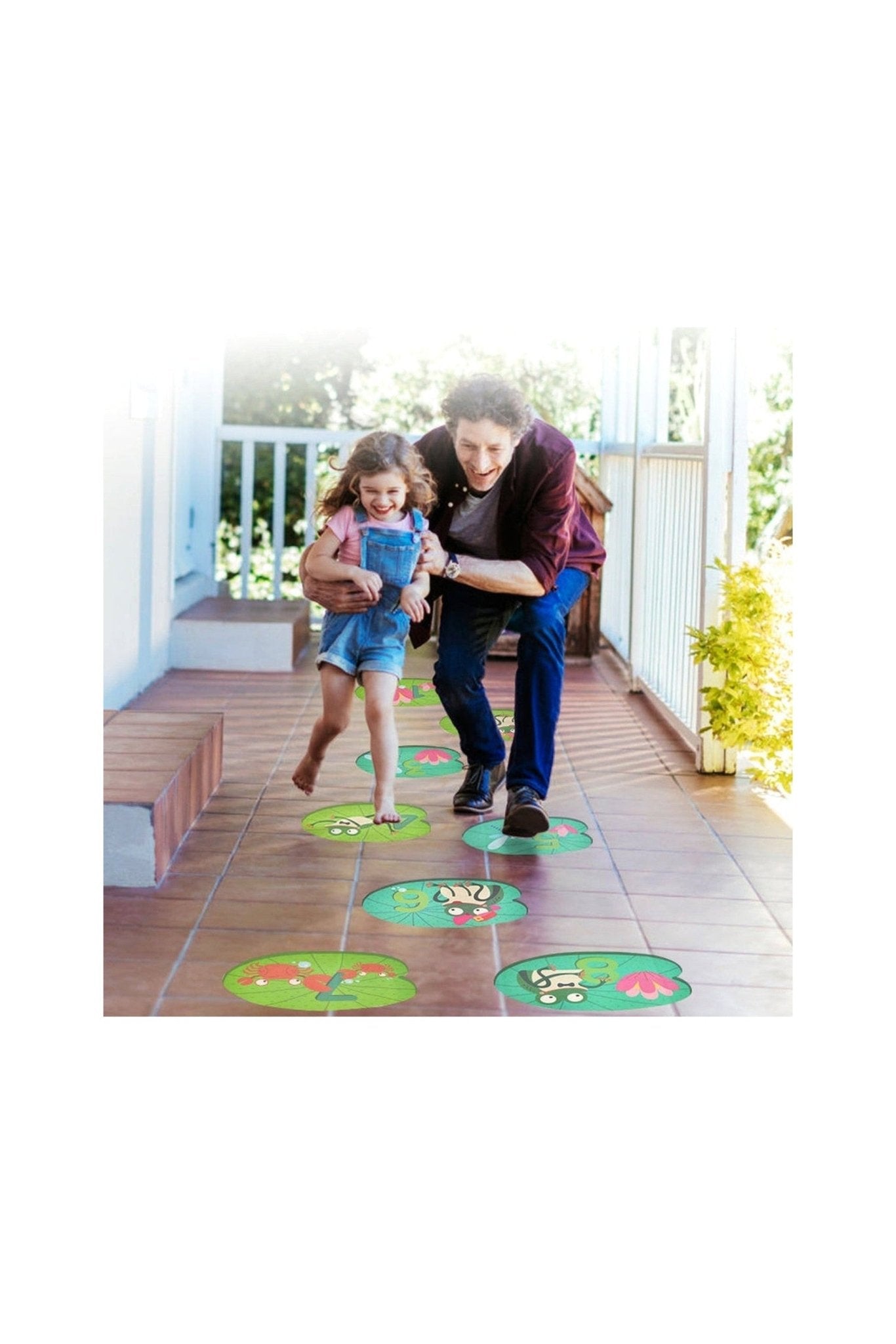 Hopscotch Sticker Set - Frog - Marah Kids