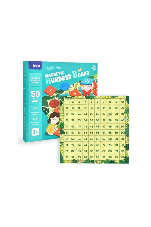 Magnetic Hundred Board Game - Marah Kids