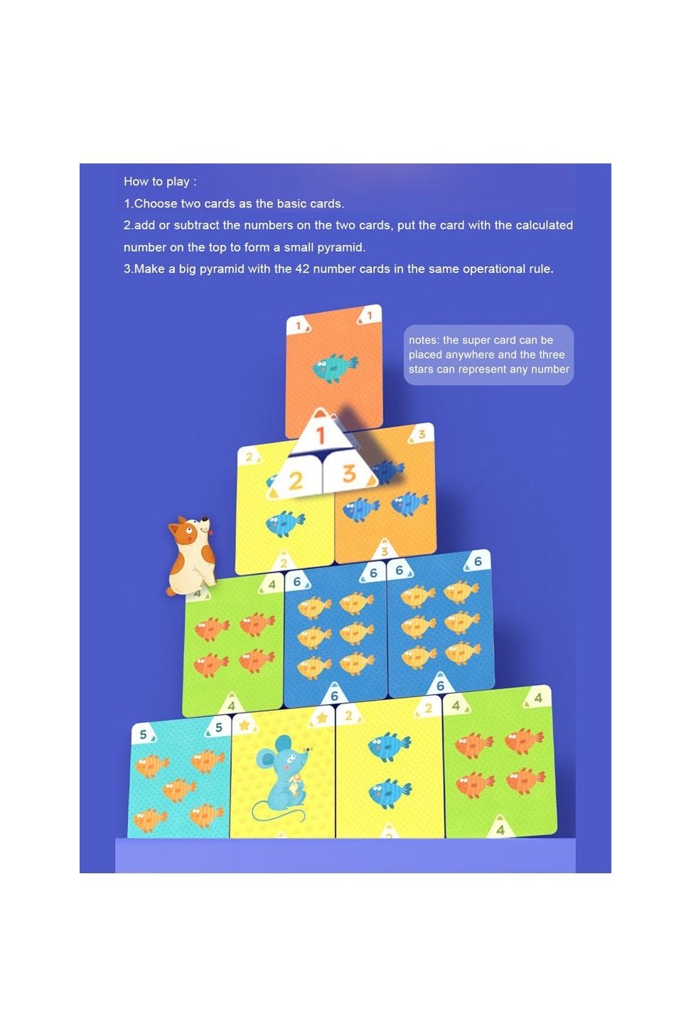 Stacking Card Game - Marah Kids