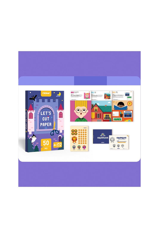 Let'S Cut Paper Kit - Level 2 - Marah Kids