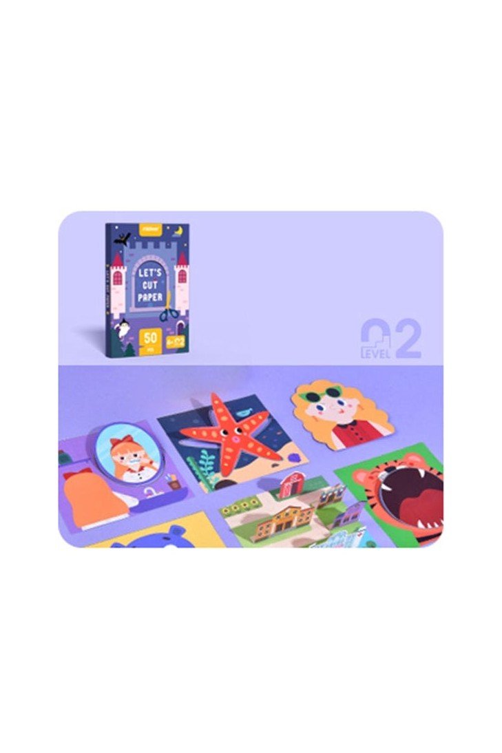 Let'S Cut Paper Kit - Level 2 - Marah Kids