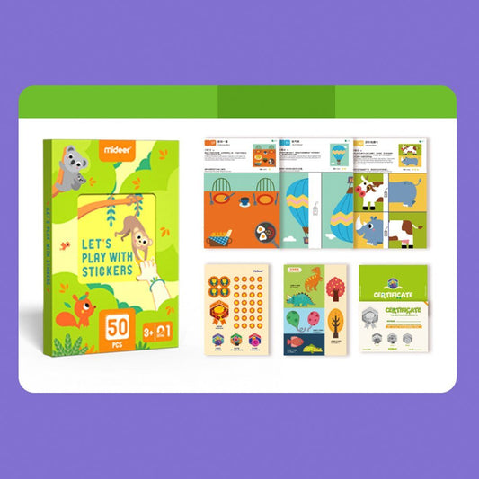 Let'S Play With Stickers - Level 1 - Marah Kids