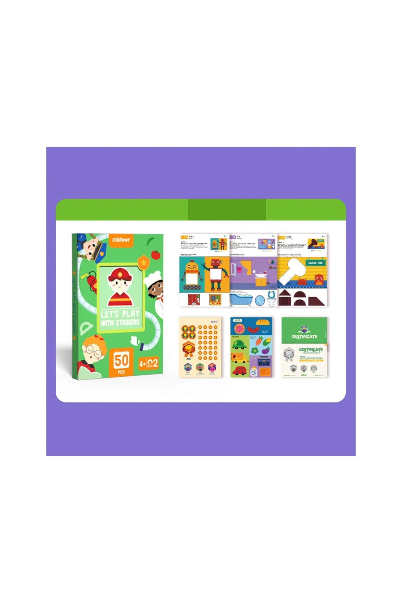 Let'S Play With Stickers - Level 2