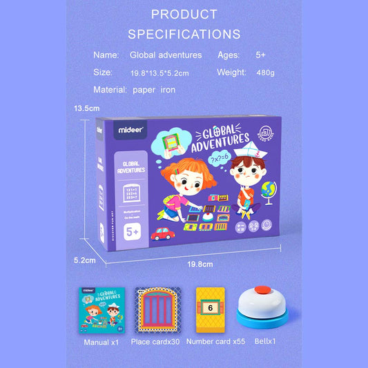 Global Adventures - Board Game - Marah Kids