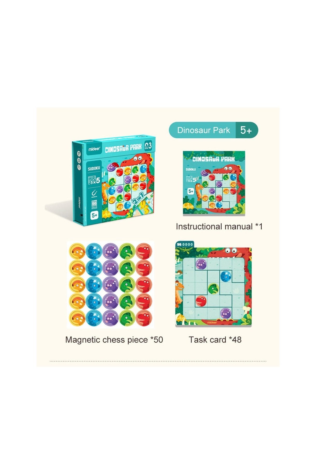 Dinosaur Park Sudoku Game