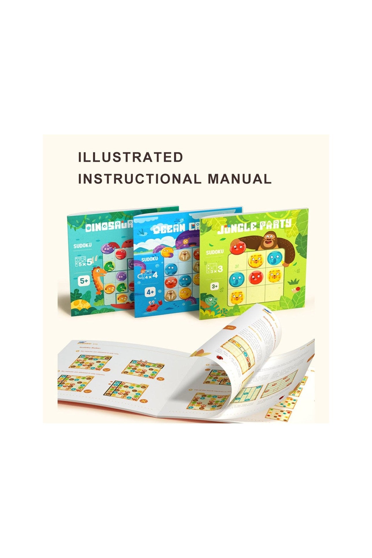 Dinosaur Park Sudoku Game - Marah Kids