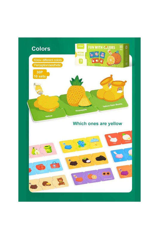 Matching Puzzle - Colors - Marah Kids