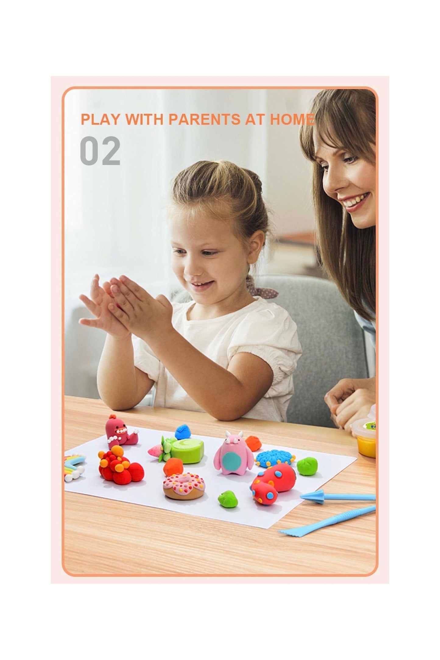 Borax Free Modelling Clay - 24 Colors