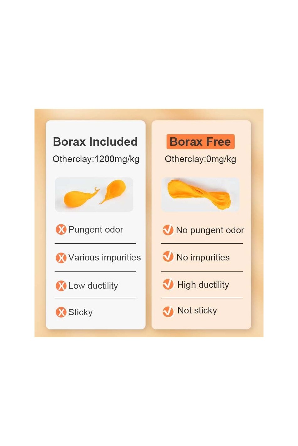 Borax Free Modelling Clay - 24 Colors