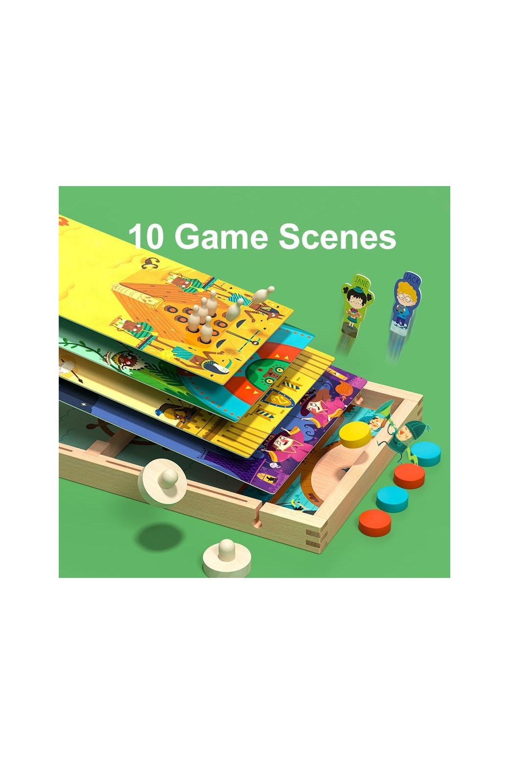 Mideer 10 In 1 Carrom Board Game
