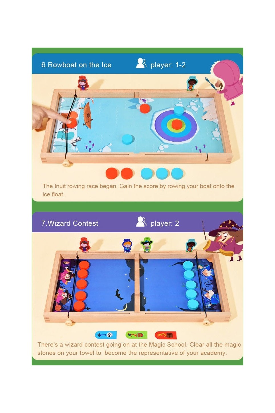 Mideer 10 In 1 Carrom Board Game