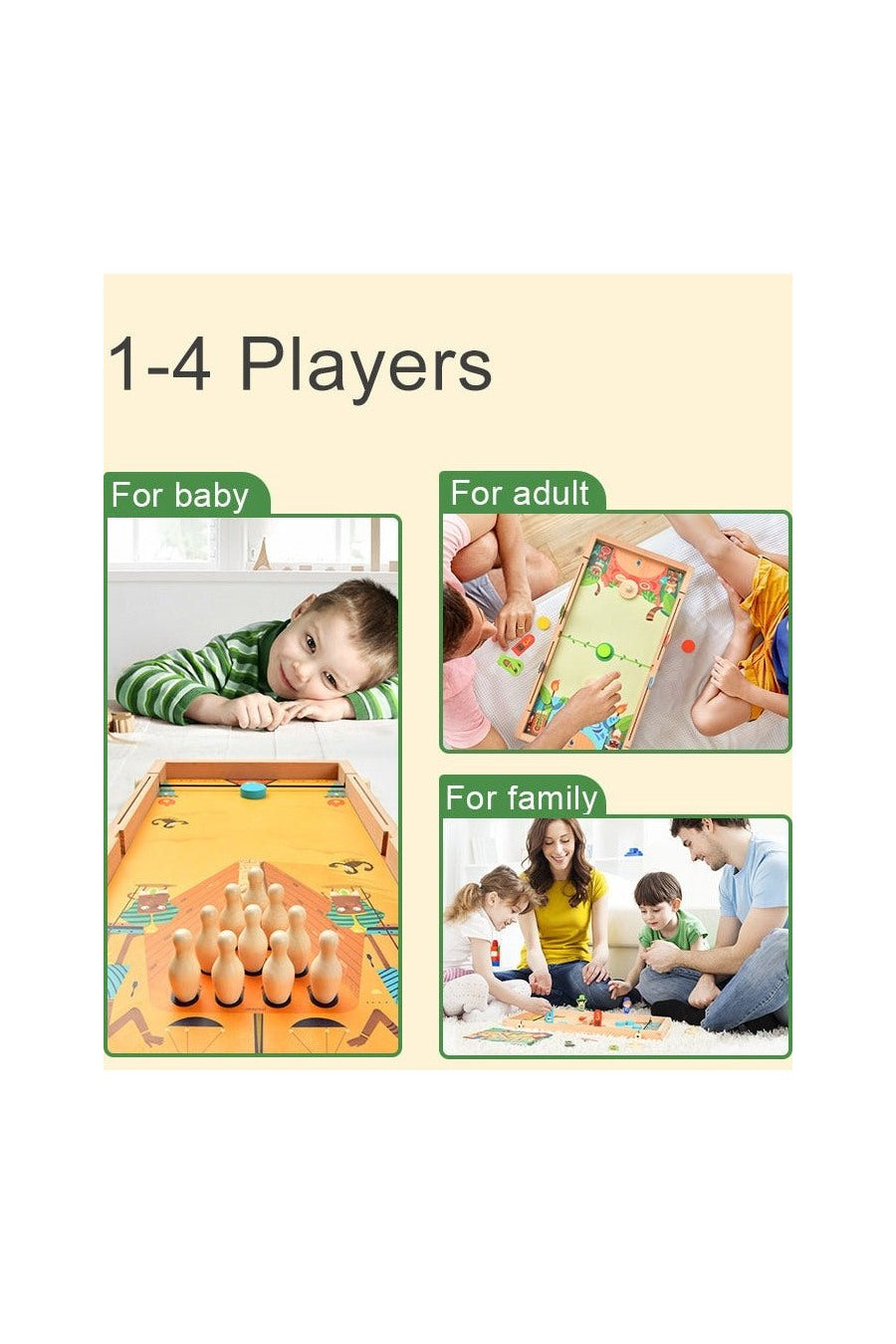 Mideer 10 In 1 Carrom Board Game