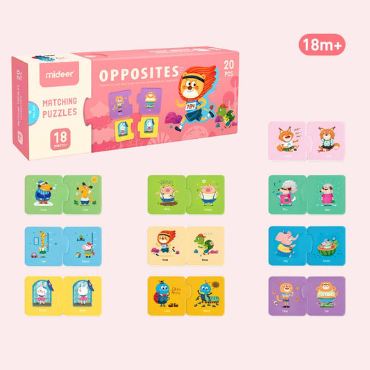 Matching Puzzle - Opposites - Marah Kids