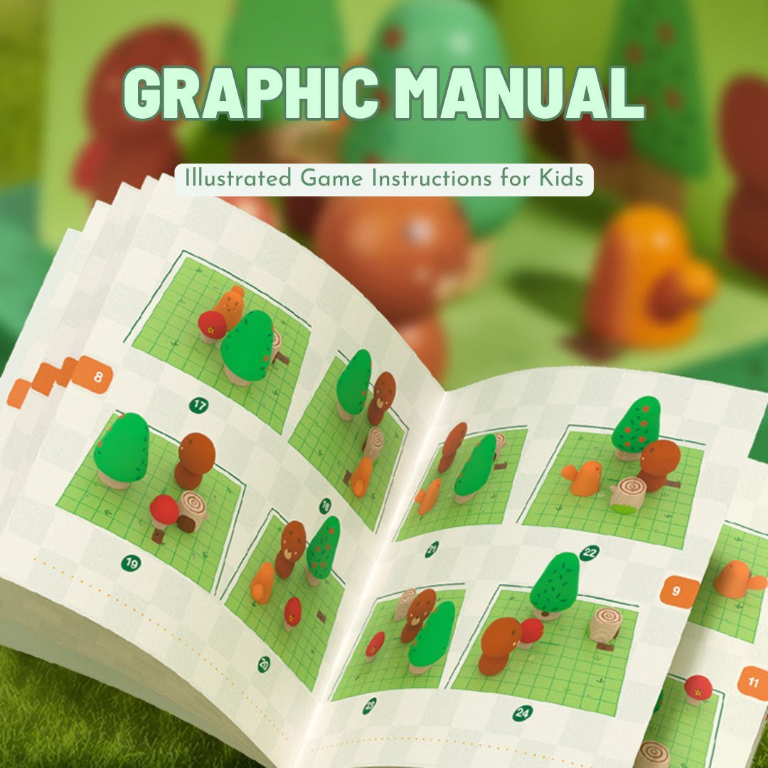 Space Forest 3D Board Game - Marah Kids