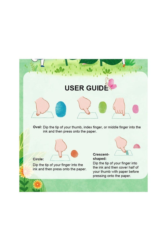 Finger Painting Kit - Secret Garden - Marah Kids